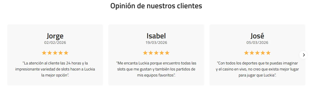 El bono de bienvenida de Luckia evaluado: 100% hasta $250.000 COP El bono de bienvenida de Luckia evaluado: 100% hasta $250.000 COP